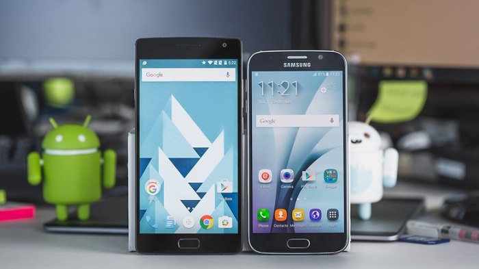 oneplus 2 vs samsung s6